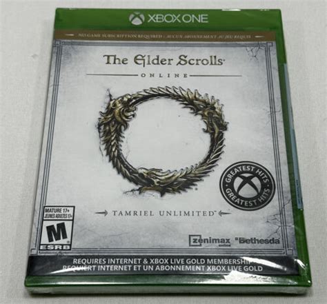 The Elder Scrolls Online Tamriel Unlimited Microsoft Xbox One