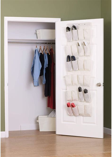 Household Essentials Over The Door 24 Packet Shoe Storage