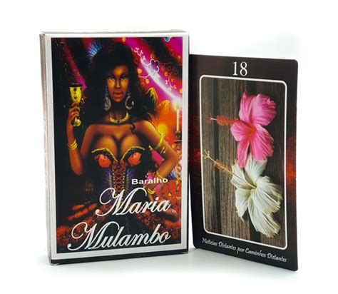 Baralho Tar De Maria Mulambo Cartas Livreto Casal Do Dend