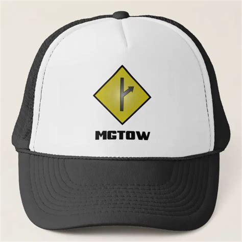 MGTOW Symbol Trucker Hat | Zazzle