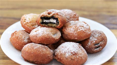 Fried Oreos Recipe How To Make Deep Fried Oreos Youtube