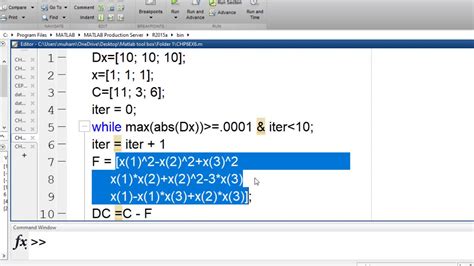 Ex66 Newton Raphson Method Matlab Example From Hadi Sadaat Power