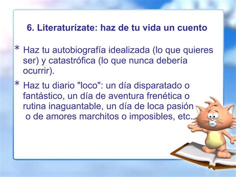 Recomendaciones Para Estimular La Creatividad Literaria Ppt