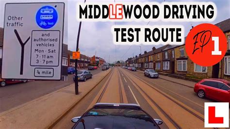 SHEFFIELD MIDDLEWOOD DRIVING TEST ROUTE 1 Drivingtestvideo