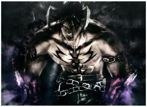 Devil Jin Kazama By Tsubasa974 On Deviantart