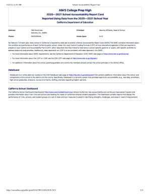 Fillable Online AIMS College Prep High Fax Email Print PdfFiller