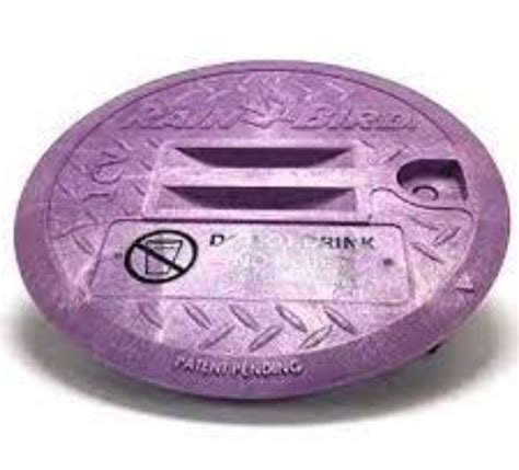 VB 10RND NP LID VALVE BOX LID RAIN BIRD LILAC T S VB SERIES 10 ROUND