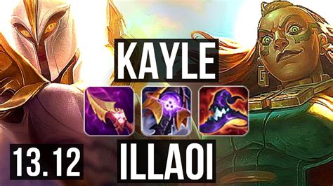 KAYLE Vs ILLAOI TOP 17 1 10 Legendary 6 Solo Kills 300 Games