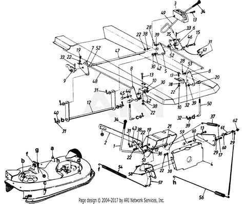 Mtd 46 Inch Mower Deck Parts Diagram