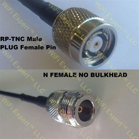 LMR100 RP TNC MALE To N FEMALE Coaxial RF Pigtail Cable RF Coaxial