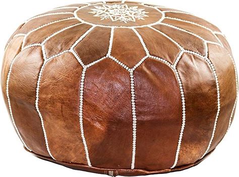 10 Best Ideas Brown Moroccan Inspired Pouf Ottomans