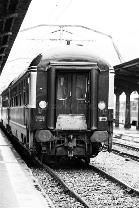 Train At Bucharest North Railway Station Gara De Nord Bucharest