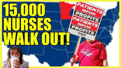 Nurses Strike In Minnesota Clip Youtube