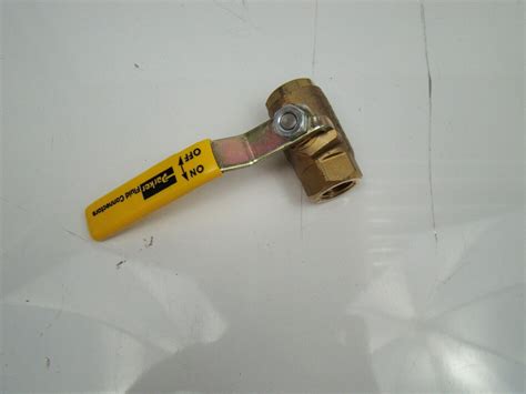 Parker 38 Brass Ball Valve Joseph Fazzio Incorporated