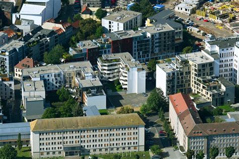 Dresden Aus Der Vogelperspektive Baustelle Wohngebiet Einer