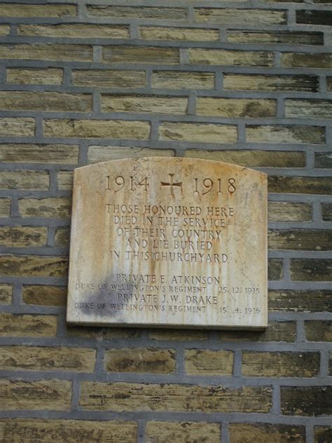 War Memorial St Marys Parish Church © Alexander P Kapp Cc By Sa2