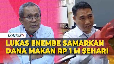 Cara Lukas Enembe Ubah Pengeluaran Rp Miliar Buat Makan Minum Youtube