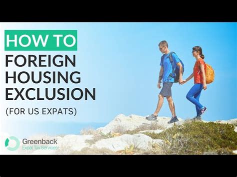 How To Claim The Foreign Housing Exclusion A Guide For US Expats YouTube