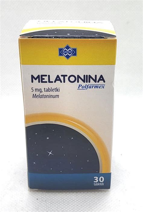 Melatonina Polfarmex 5mg 30tabl Butel HDP 12757039107 Allegro Pl