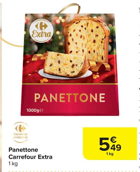 Panettone Carrefour Extra Kg Promotie Bij Carrefour