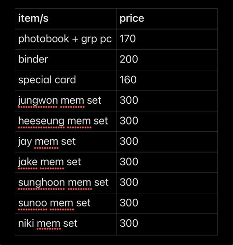 ENHYPEN Marketplace On Twitter RT Bnsnizee Wts Lfb Ic Interest