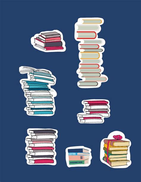 Books Stickers Bundle 1023097