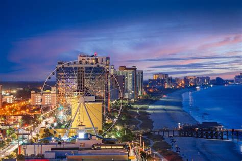 Premium Photo Myrtle Beach South Carolina Usa City Skyline