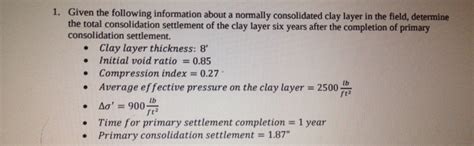 Solved Given the following information about a normally | Chegg.com 