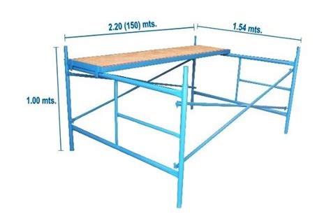Insumo Medio cuerpo de andamios metalicos estándar 1 50 m De ancho
