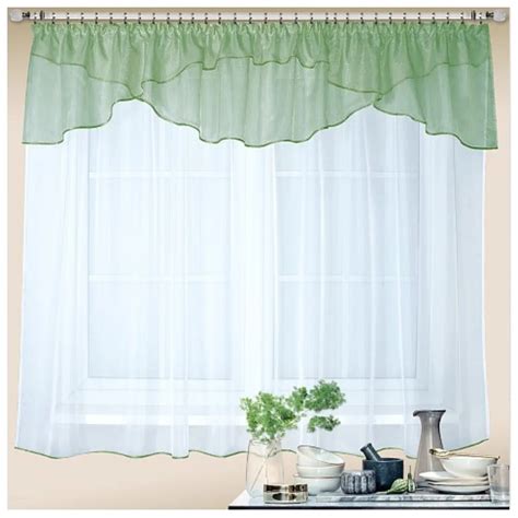 Cortinas De Tul Para Cocina Juego De Cortinas Cortas Para Cocina