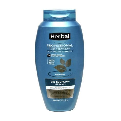 Herbal Professional Tratamiento Sin Sulfatos Ph Neutro Champu 500ml