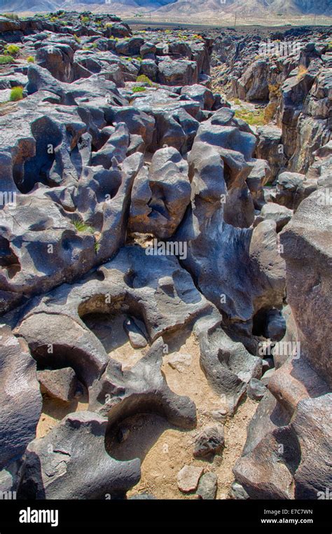 The Fossil Falls Is A Unique Geological Feature Located In The Coso