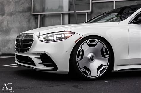 Ag Luxury Wheels Mercedes Benz S580 Agluxury Agl73 Monoblock Forged Wheels