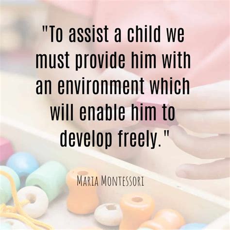 Teacher Montessori Quotes Maria Montessori Maria Mont
