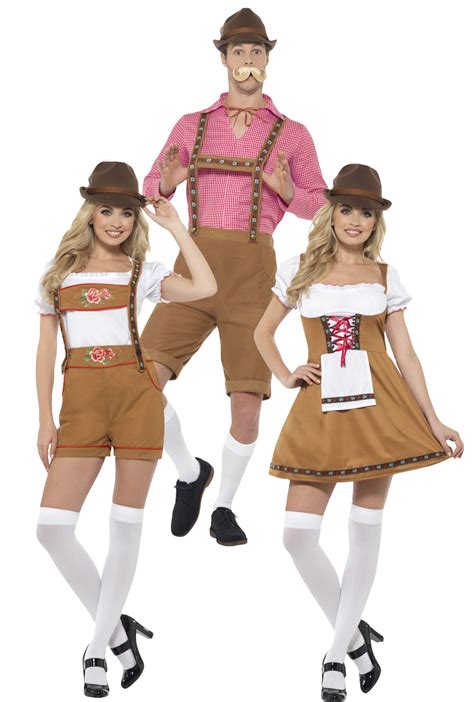 Bavarian Adults Fancy Dress Oktoberfest German Beer Festival Womens