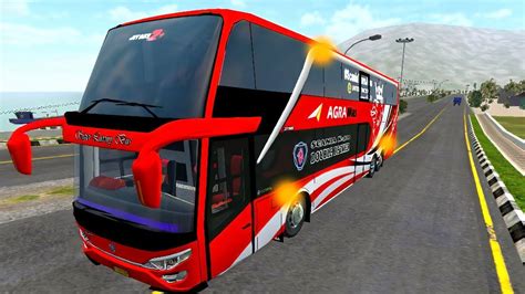 4 LIVERY BUSSID MOD JETBUS 2 SDD UPDATE MD CREATION FULL ANIM