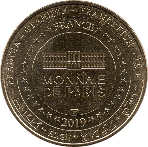 Monnaie de Paris Tourist Token Disneyland Paris Les deux châteaux