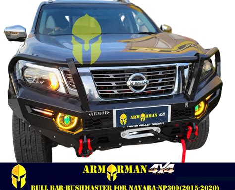 Bushmaster Bull Bar For Navara Np Armorman X