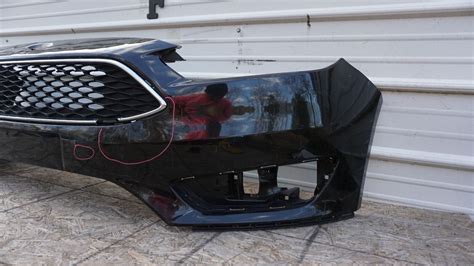 2015 2018 Ford Focus Front Bumper Cover Oem F1eb 17757 C 15 16 17 18 Ebay