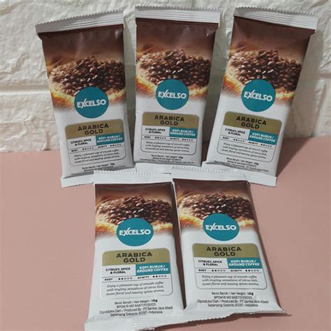 Jual Excelso Arabica Gold Kopi Coffee Sachet Shopee Indonesia