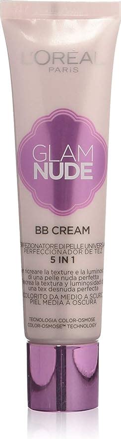 L Oreal Glam Nude Bb Cream En Peau Medium Amazon Fr Beaut Et Parfum