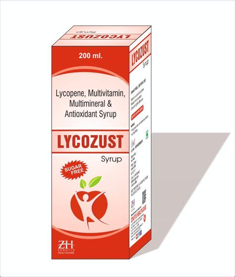 Lycopene Multivitamin Multiminerals Sugar Free Syrup 200ml