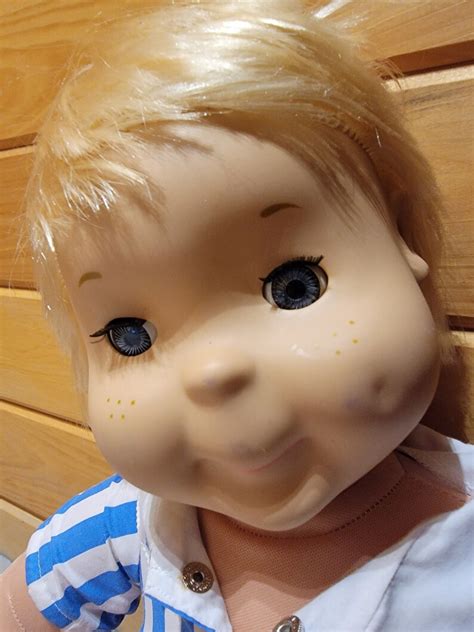 My Buddy Doll Playskool VINTAGE 1986 Boy Doll Short Blonde Hair With Blue Eyes 20 Sleepy Eyed