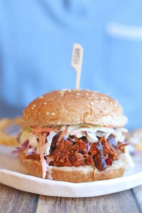 Bbq Jackfruit Sandwiches Cadry S Kitchen