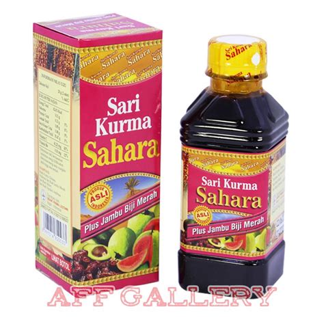 Jual Sari Kurma Sahara Plus Jambu Biji Merah Sari Kurma Sahara