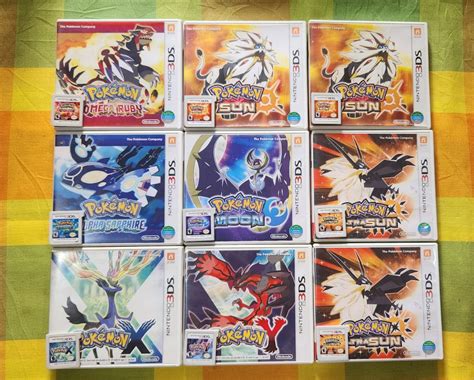 Pokemon 3DS games on Carousell