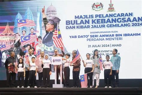 Pm Malaysia Madani Pengisi Kemerdekaan Seru Kibar Jalur Gemilang