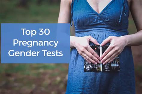 Top 30 Pregnancy Gender Tests [home Gender Tests]