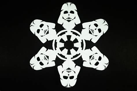 How To Make Star Wars Snowflakes Steps With Pictures