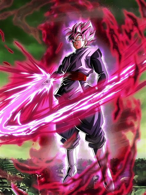 Black Gokú Super Saiyajin Rose Dragon Ball Super Dbs Goku Black Super Saiyan Goku Black